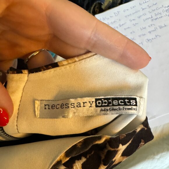 Necessary Objects Animal Print Dress Size S - Picture 3 of 5